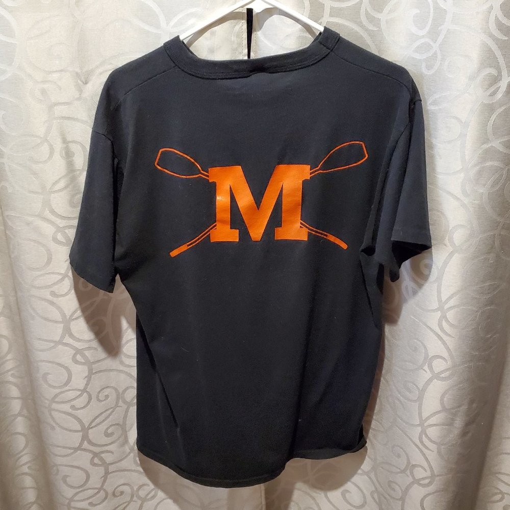 Vintage 1990s Marietta Crew T-Shirt - Black - Large